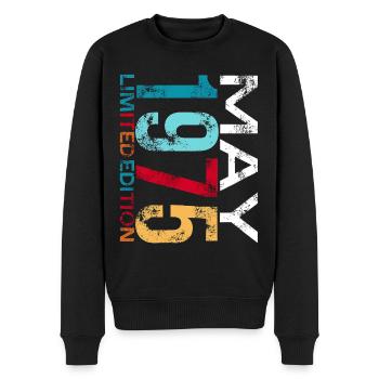 Legend 1975 50th Birthday Gifts for Men Women 50 Y - Pull Premium bio Homme - noir - Devant - Nico (187cm)
