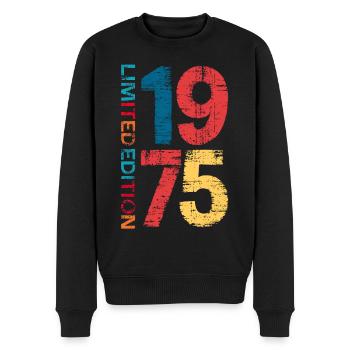 Legend 1975 50th Birthday Gifts for Men Women 50 Y - Pull Premium bio Homme - noir - Devant - Nico (187cm)