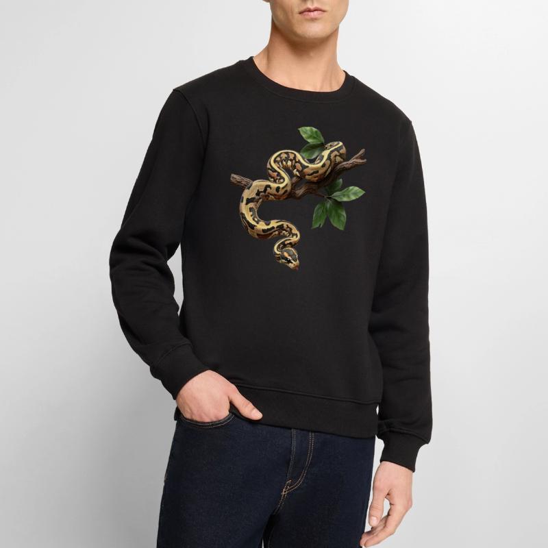 Roi Python Serpents Amoureux Terrarium Python Pull Premium bio Homme