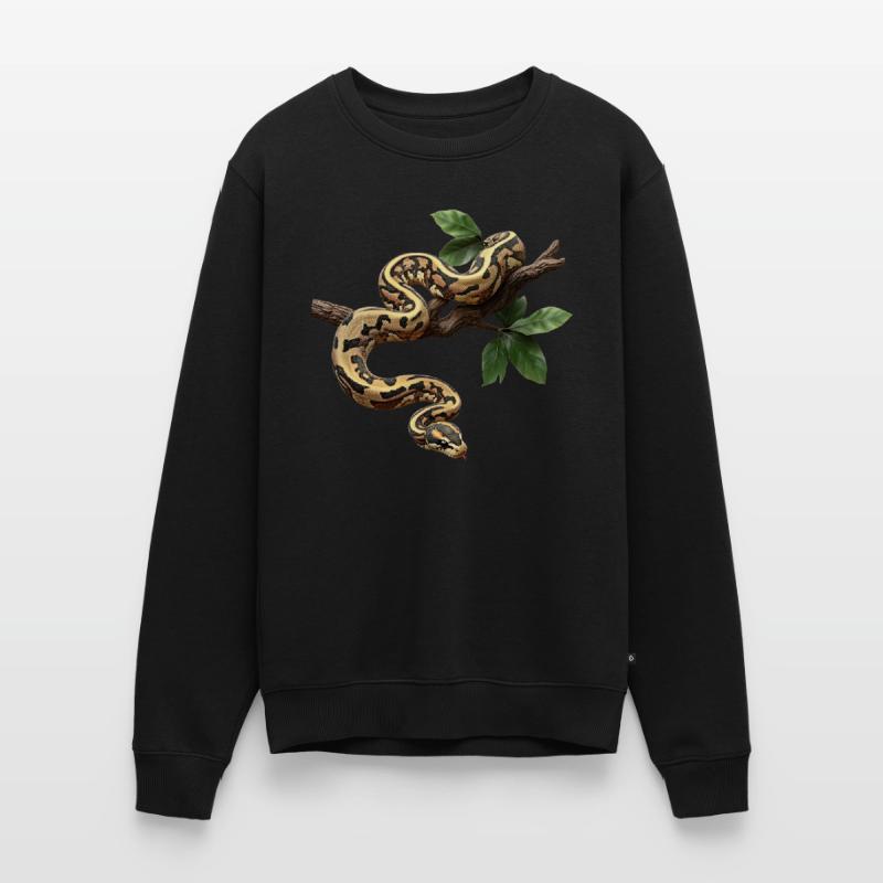 Roi Python Serpents Amoureux Terrarium Python Pull Premium bio Homme