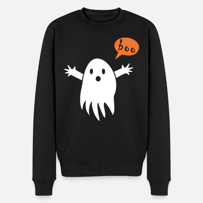 Halloween | Saison effrayante - Pull Premium bio Homme - noir