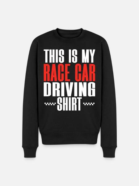 Race Car Driver Racing Driver - Men's Premium Organic Jumper - black