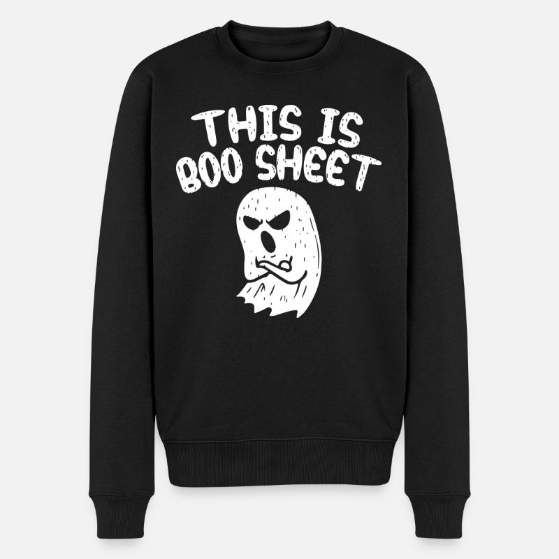 C’est Boo Sheet - Pull Premium bio Homme - noir