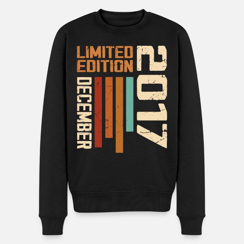 Dezember 2017 - 2017 Dezember - Männer Premium Bio Pullover - Schwarz