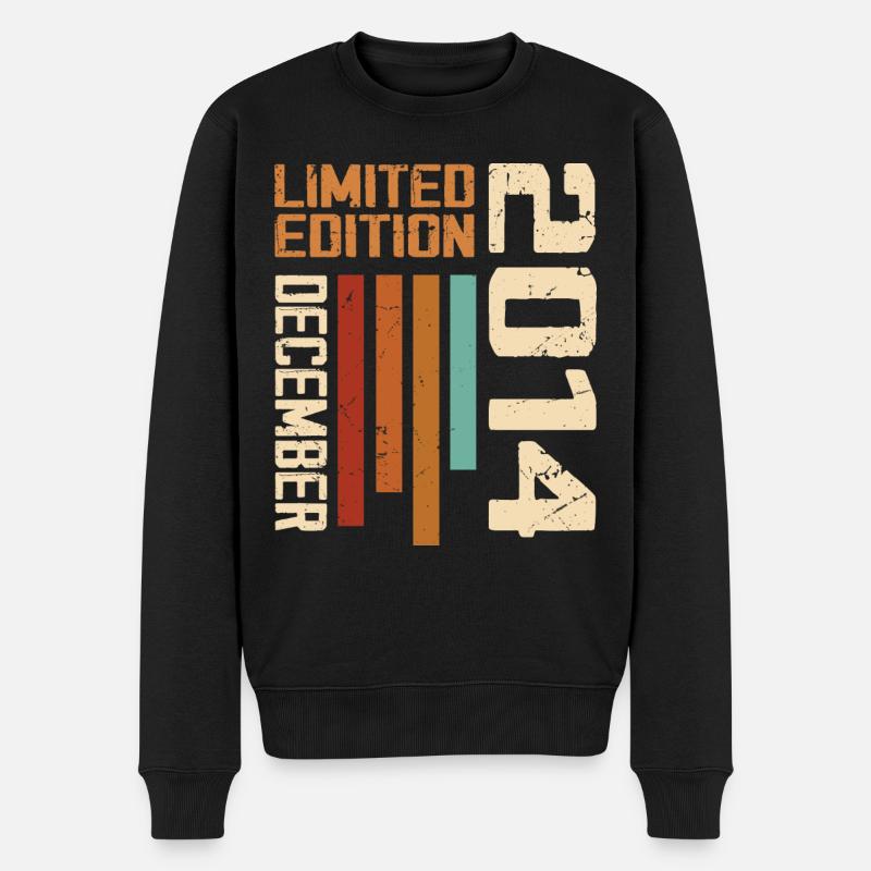 Dezember 2014 - 2014 Dezember - Männer Premium Bio Pullover - Schwarz