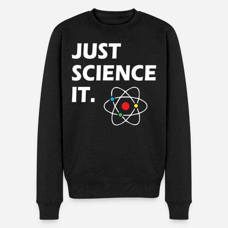 Juste la science - Pull Premium bio Homme - noir