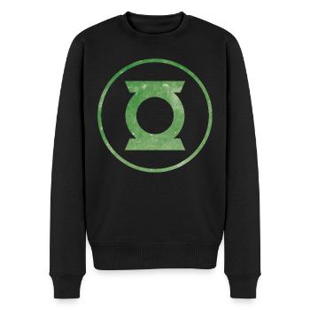 Justice League Green Lantern Logo - Pull Premium bio Homme - noir - Devant - Nico (187cm)