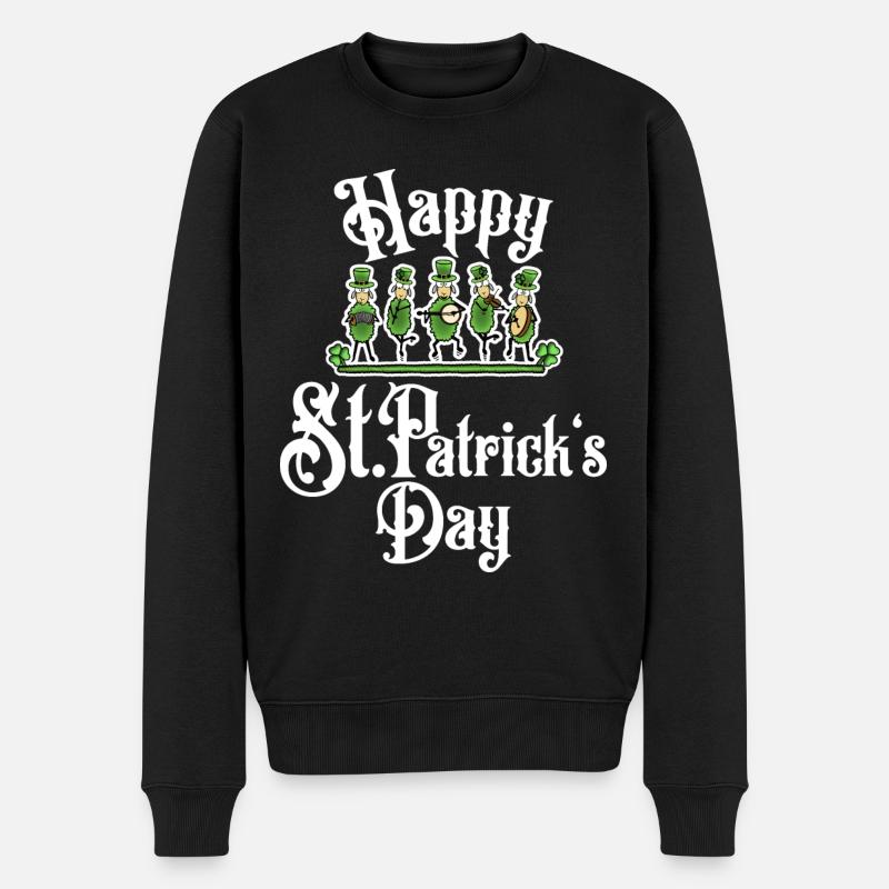 Bonne Saint-Patrick - Pull Premium bio Homme - noir