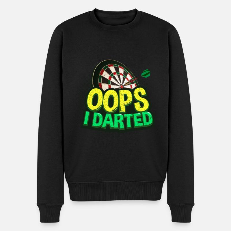 jeu de fléchettes - Pull Premium bio Homme - noir