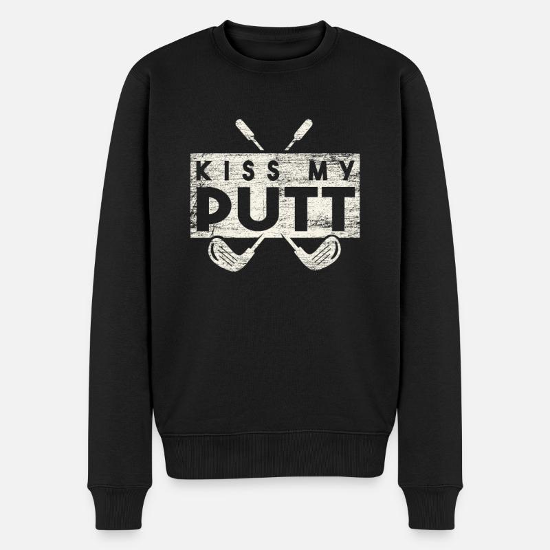 Golf clubs de golf - Pull Premium bio Homme - noir