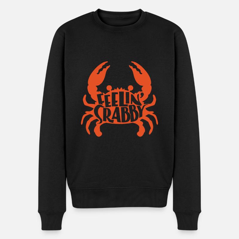 Crabe cancéreux - Pull Premium bio Homme - noir