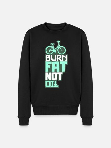 Bicycle environmental protection climate protection - Men's Premium Organic Jumper - black