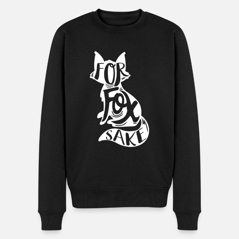 Renard - Pull Premium bio Homme - noir