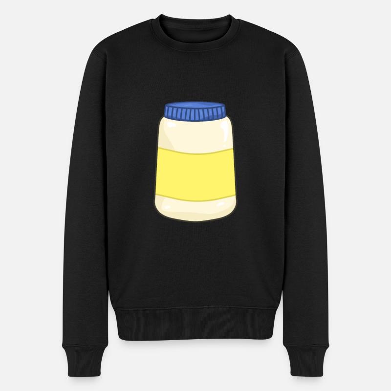 Mayonnaise - Pull Premium bio Homme - noir