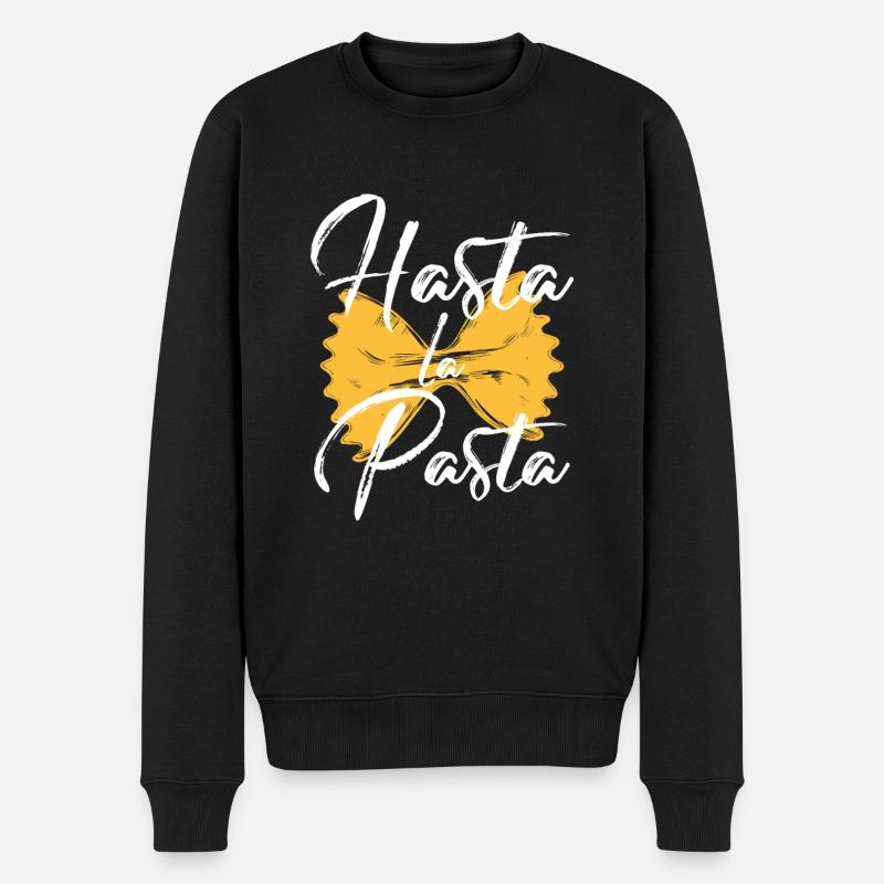 Pâtes pâtes - Pull Premium bio Homme - noir