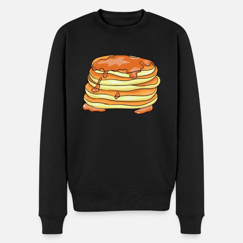 Pancakes crêpes - Pull Premium bio Homme - noir