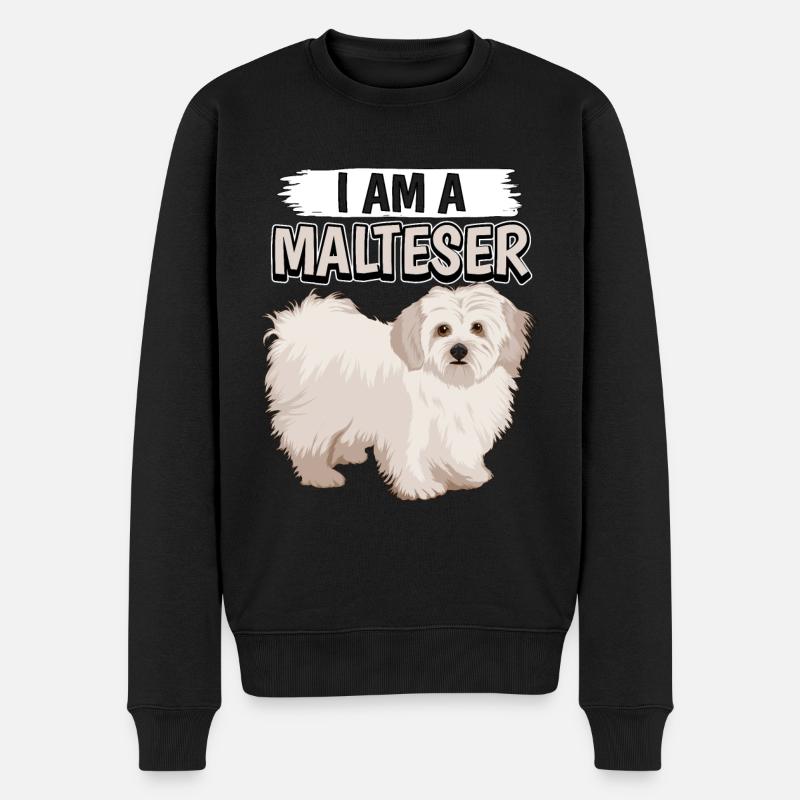 Malteser I Am A Malteser - Pull Premium bio Homme - noir