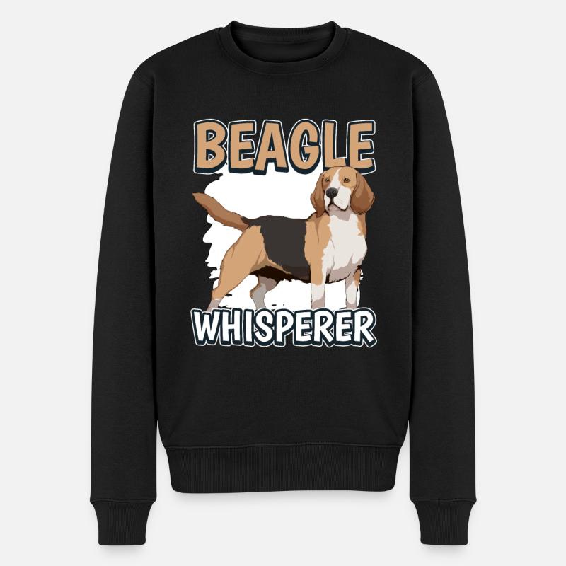 Beagle Whisperer - Pull Premium bio Homme - noir