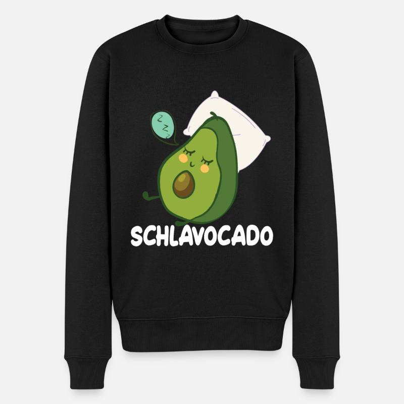 Drôle d’avocat - Schlavocado - Pull Premium bio Homme - noir