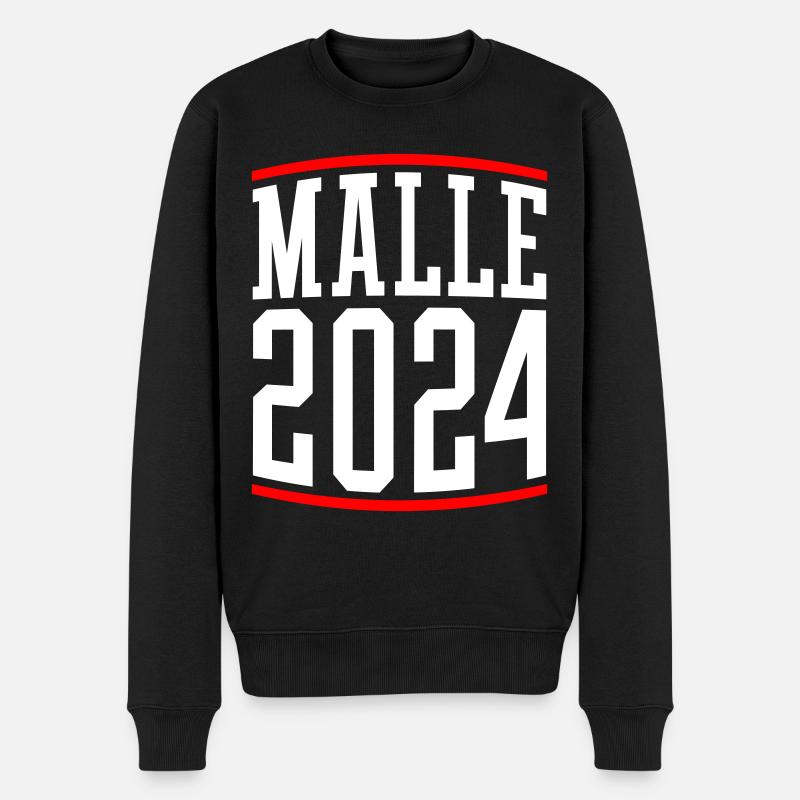 Malle 2024 Mallorca - Pull Premium bio Homme - noir