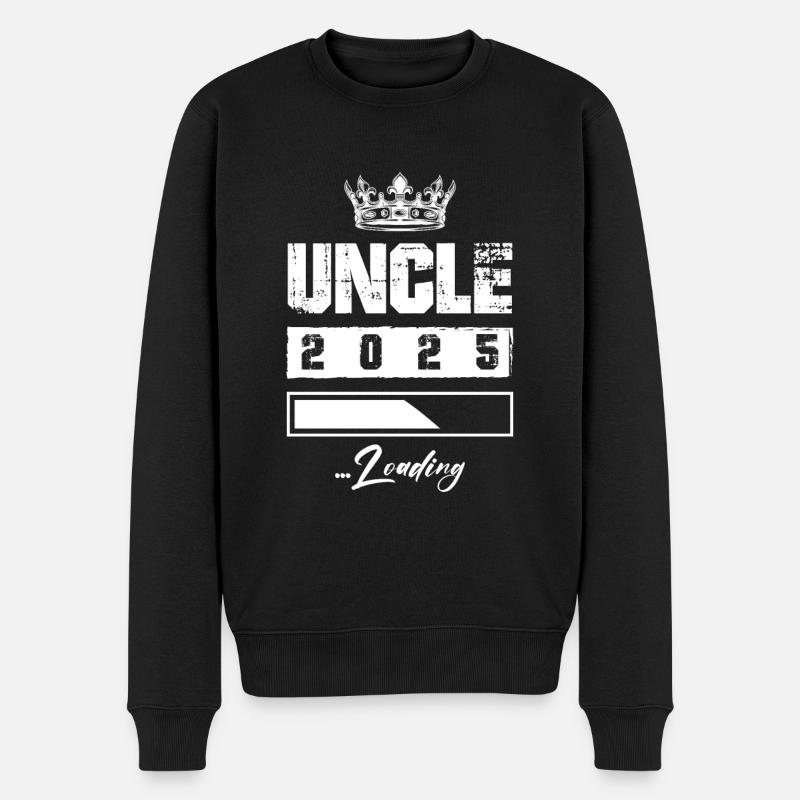 Oncle 2025 Chargement - Pull Premium bio Homme - noir