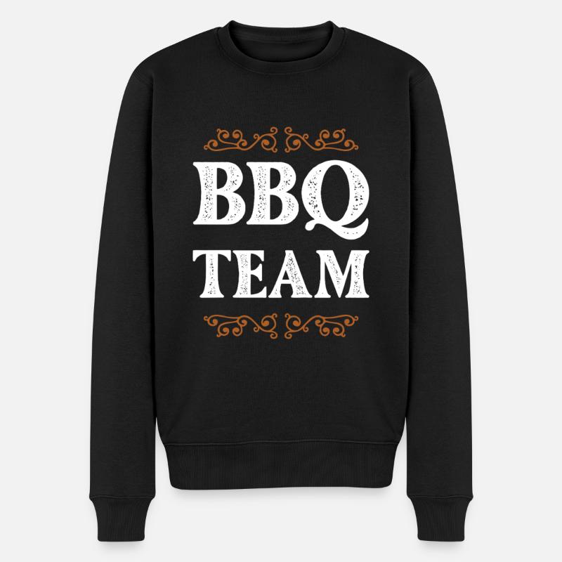 Équipe de barbecue - Pull Premium bio Homme - noir