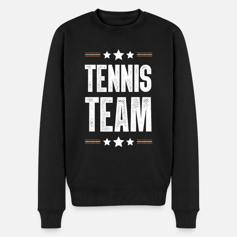 Équipe de tennis - Pull Premium bio Homme - noir