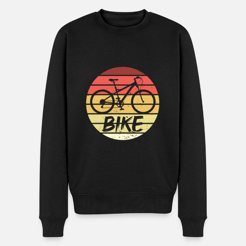 Faire du vélo - Pull Premium bio Homme - noir