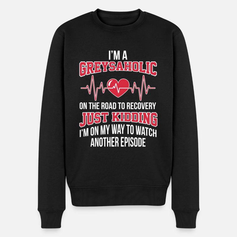 Greysaholic Anatomy Grey Sloan TV Meredith - Pull Premium bio Homme - noir