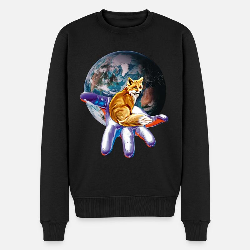 Renard - Pull Premium bio Homme - noir