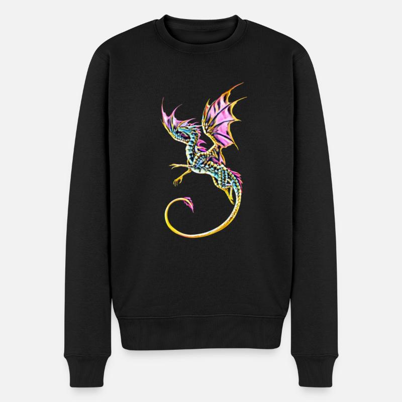 Dragon - Pull Premium bio Homme - noir