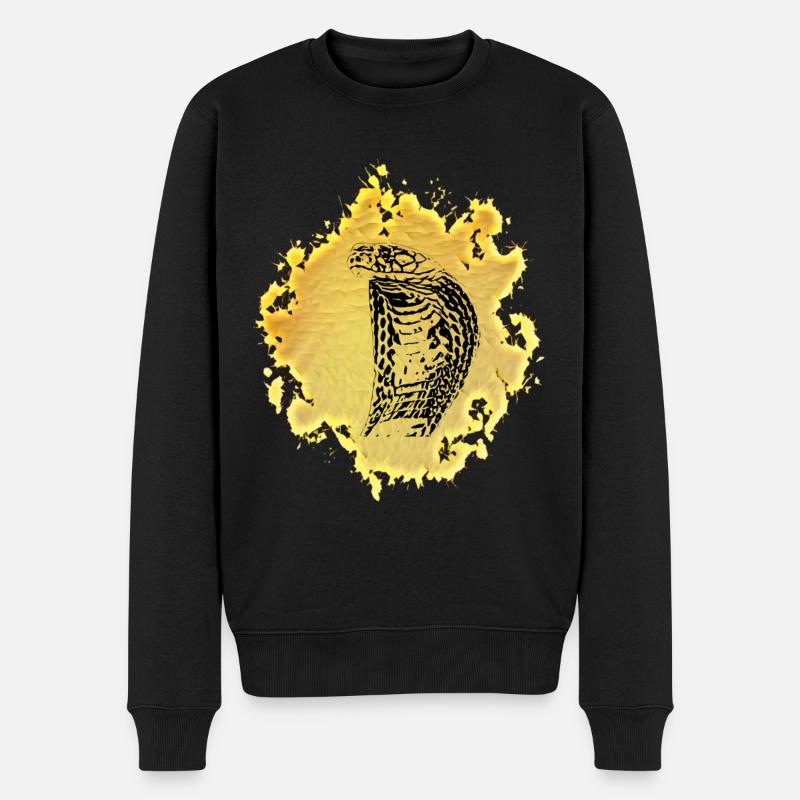 Cobra - Pull Premium bio Homme - noir