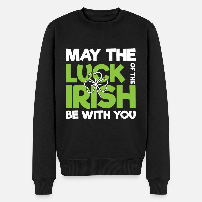 Irlande - Pull Premium bio Homme - noir