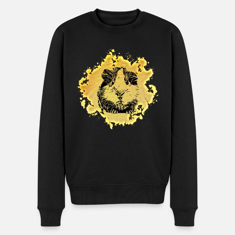 Cobaye - Pull Premium bio Homme - noir