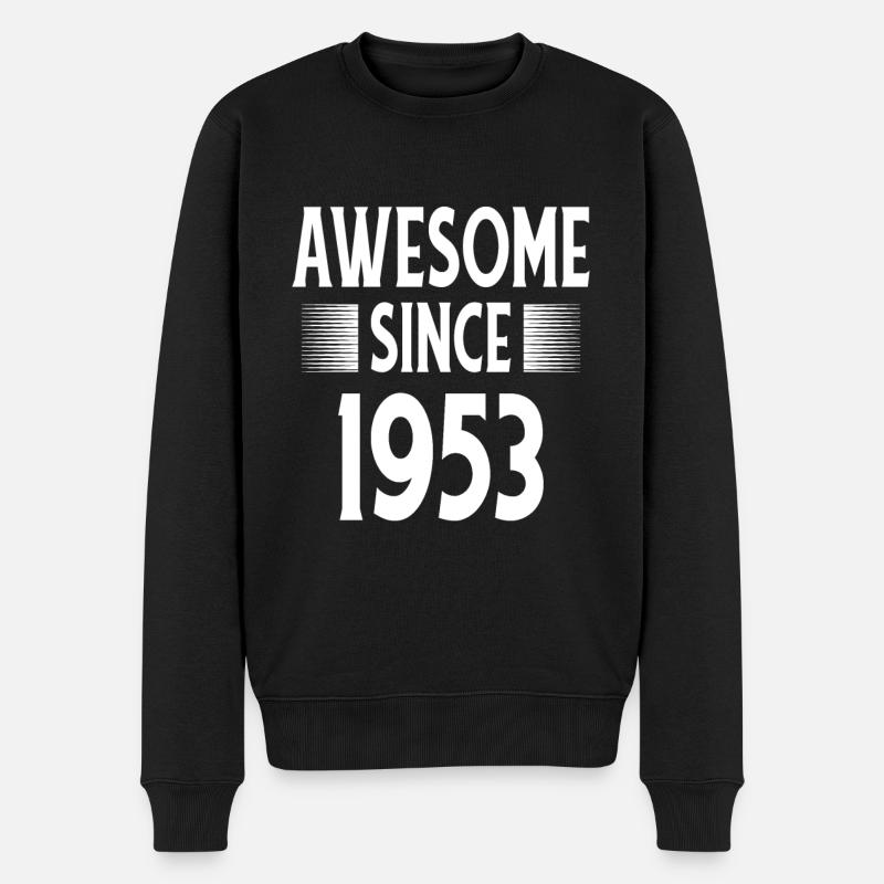 Awesome Since 1953 - Pull Premium bio Homme - noir