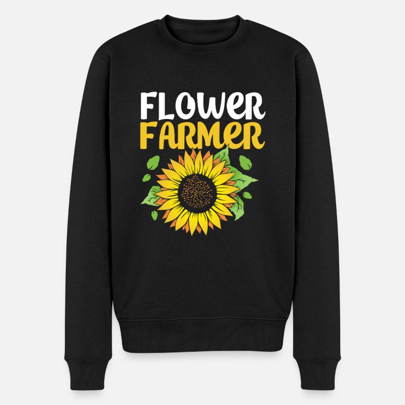 Fleuriste Fleuriste Bouquet de fleuriste - Pull Premium bio Homme - noir