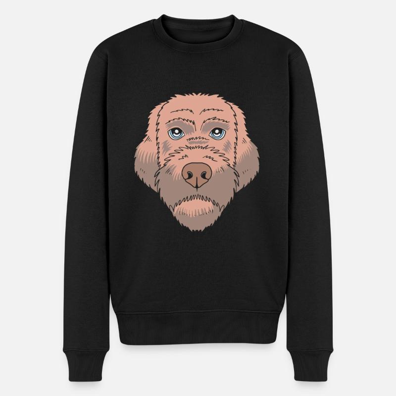 Chien fauconnier - Pull Premium bio Homme - noir