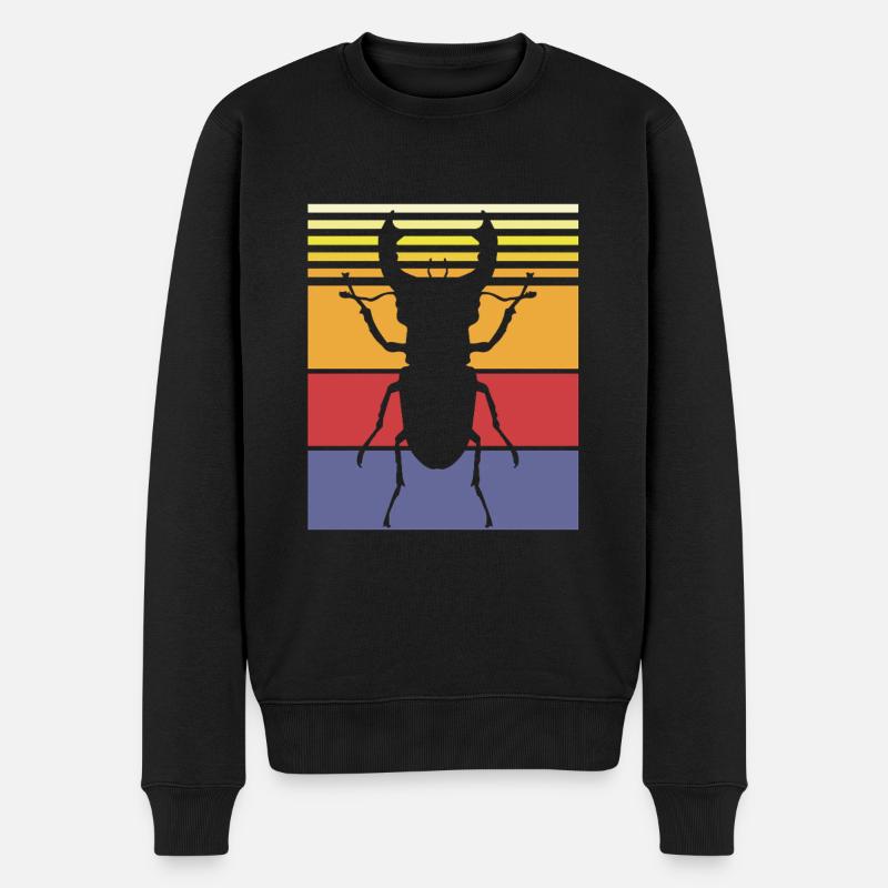 Insekt - Männer Premium Bio Pullover - Schwarz