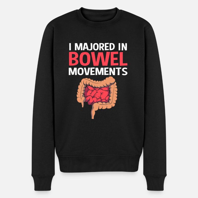 Gastro-entérologie - Pull Premium bio Homme - noir