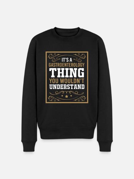 Gastroenterology - Men's Premium Organic Jumper - black