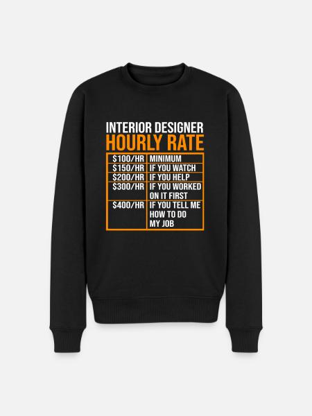 Architecte d’intérieur Architecture Architecte - Pull Premium bio Homme - noir