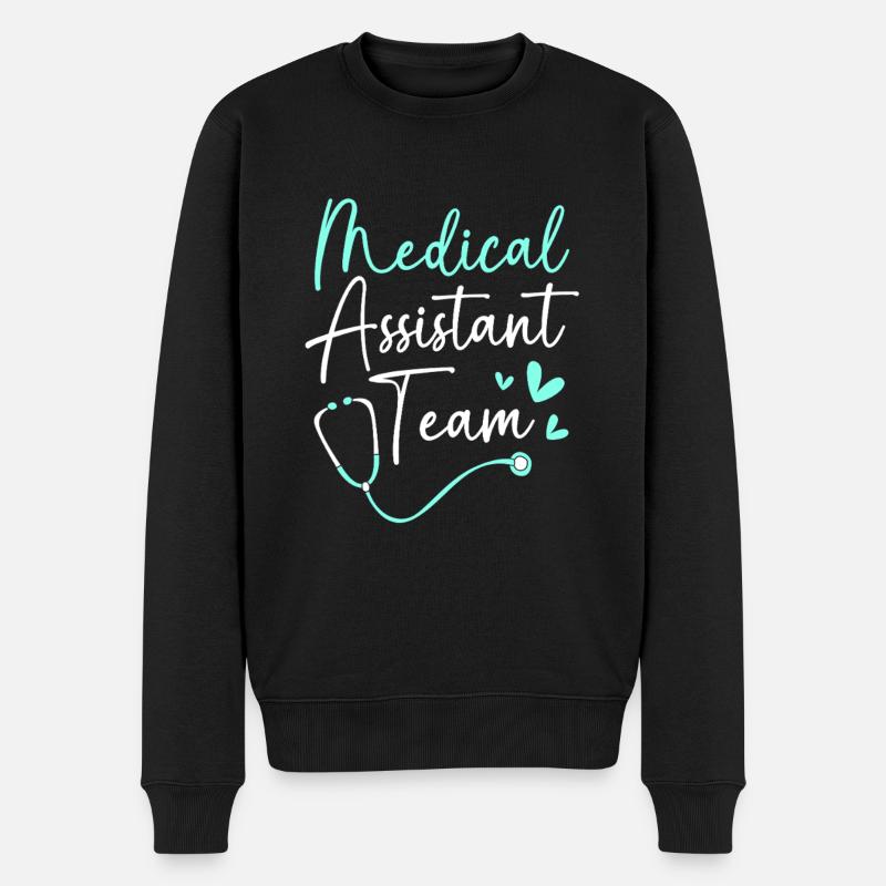 Équipe MFA des médecins - Pull Premium bio Homme - noir