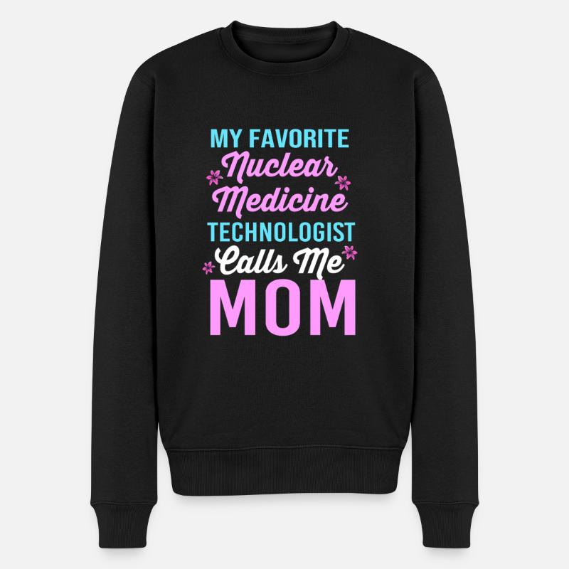 Nuklear Nuklearmedizin Atom Radiologie - Männer Premium Bio Pullover - Schwarz