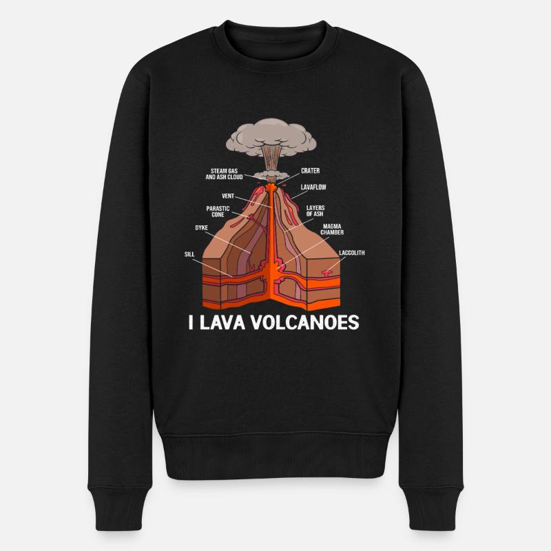 Géologie Archéologie - Pull Premium bio Homme - noir