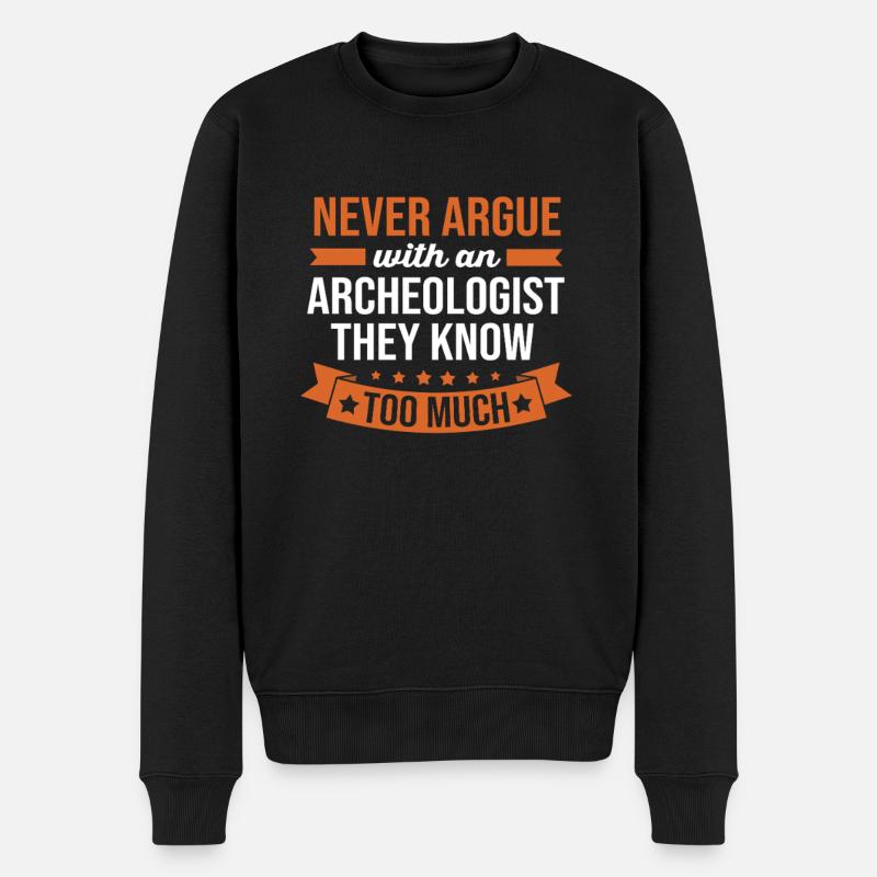 Archéologie - Pull Premium bio Homme - noir