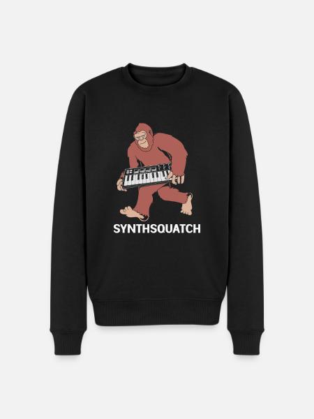 Djing Label Keyboard DJ - Men's Premium Organic Jumper - black