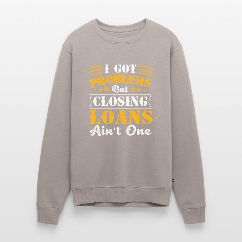 Schulden Hypothek Eigentumswohnung Männer Premium Bio Pullover