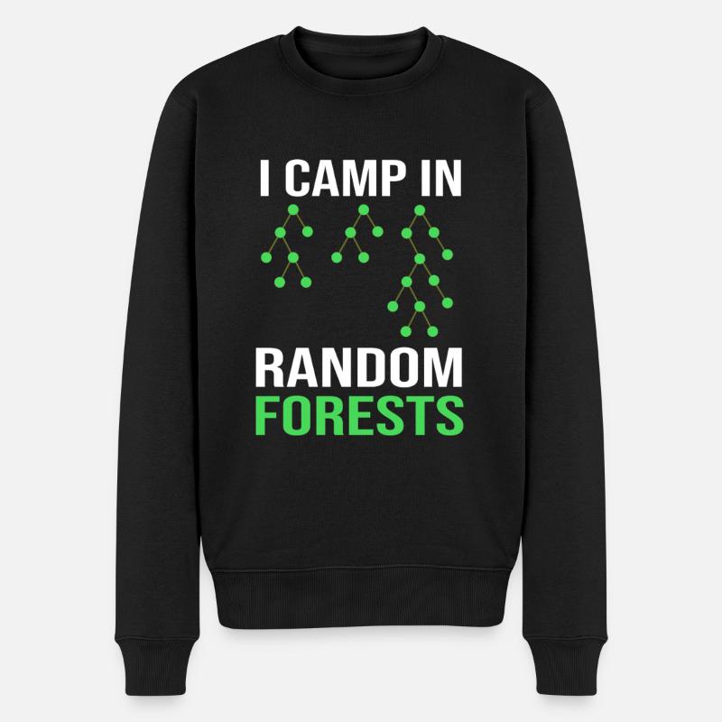 Programmeur Codeur GPT - Pull Premium bio Homme - noir