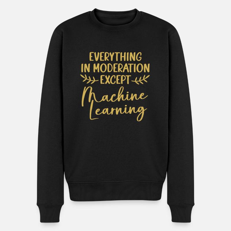 Programmeur codeur GPT - Pull Premium bio Homme - noir