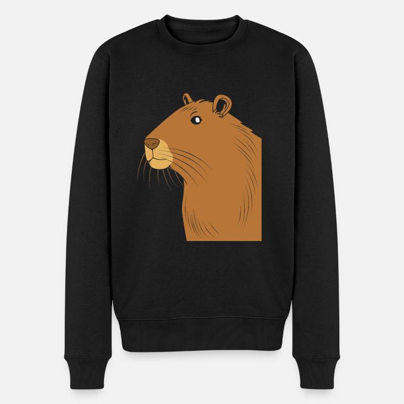 Capybara Capibara - Pull Premium bio Homme - noir